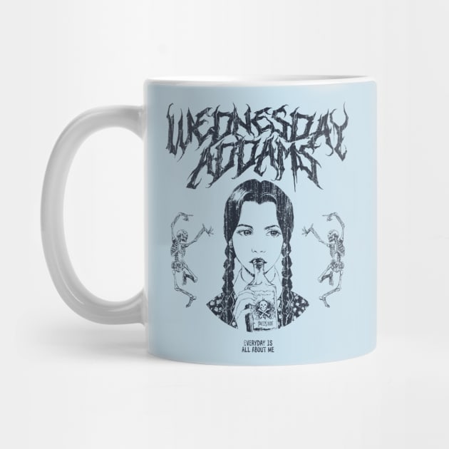 Wednesday Addams Metal by Dayat The Thunder